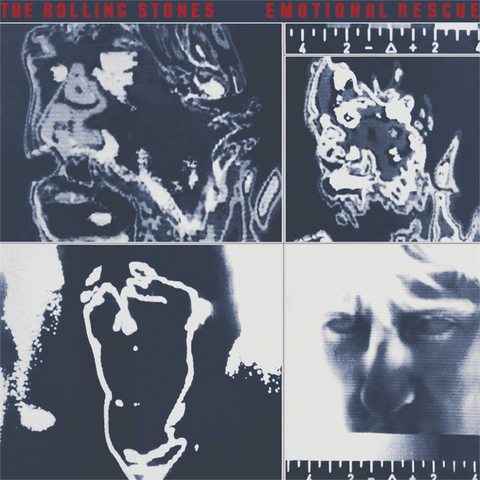 THE ROLLING STONES - EMOTIONAL RESCUE (LP - HALF SPEED - 1980)