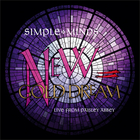 SIMPLE MINDS - NEW GOLD DREAM: live from paisley abbey (LP - rosso - 2023)