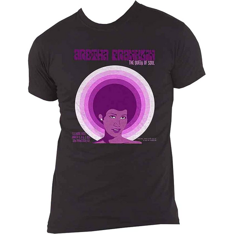 ARETHA FRANKLIN - FILLMORE WEST '71 - NERO - (M) - T-SHIRT