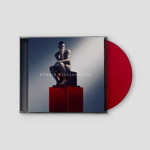 ROBBIE WILLIAMS - XXV (2022 - ROSSO | COVER ALTERNATIVA N.3)