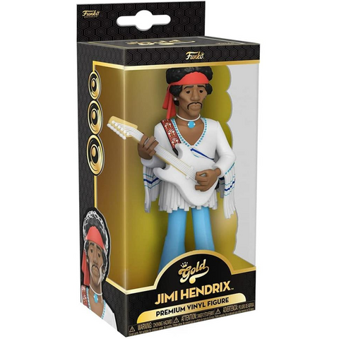 JIMI HENDRIX - JIMI HENDRIX: WOODSTOCK - 5’’ FUNKO GOLD | PREMIUM VINYL FIGURE
