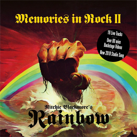 RITCHIE BLACKMORE'S RAINBOW - MEMORIES IN ROCK 2 (2018 - 2cd)