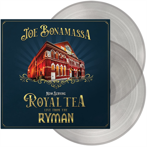 JOE BONAMASSA - NOW SERVING: royal tea live from the ryman (2LP - trasparente - 2021)