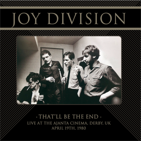 JOY DIVISION - THAT'LL BE THE END (LP - ltd 500 copies | broadcast - 2020