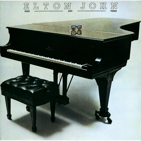 ELTON JOHN - HERE AND THERE (LP - 1976)