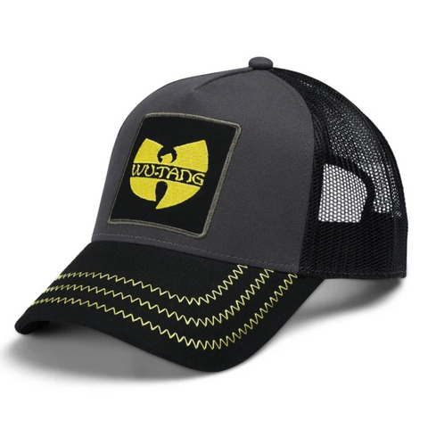 WU-TANG CLAN - WU-TANG CLAN - TRUCKER CAP | NERO - CAPPELLINO CON VISIERA