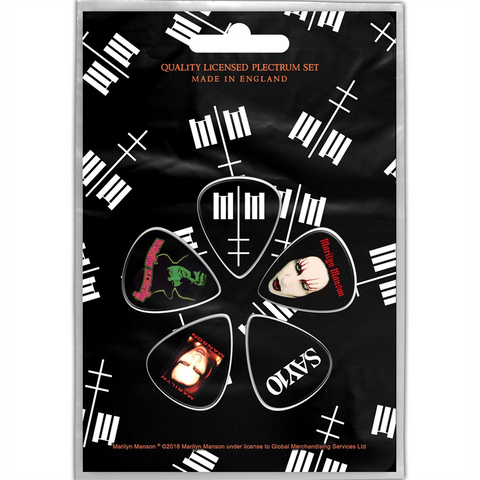 MARILYN MANSON - MM - SET 5 PLETTRI