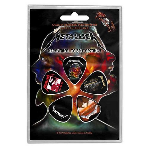 SEMM MUSIC STORE - HARDWIRED TO SELF DESTRUCT - SET 5 PLETTRI