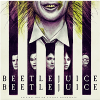 BEETLEJUICE - SOUNDTRACK - BEETLEJUICE BEETLEJUICE (2LP - GREEN&PURPLE SWIRL | SIDE 4 ETCHED - 2024)