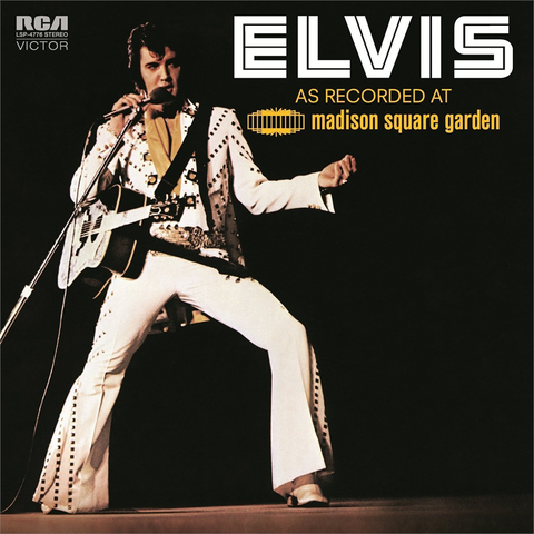ELVIS PRESLEY - AS RECORDED AT MADISON SQUARE GARDEN (LP)
