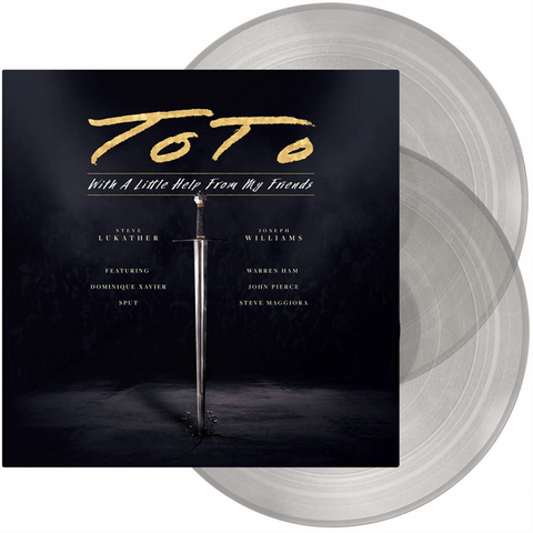 TOTO - WITH A LITTLE HELP FROM MY FRIENDS (2LP - trasparente - 2021)