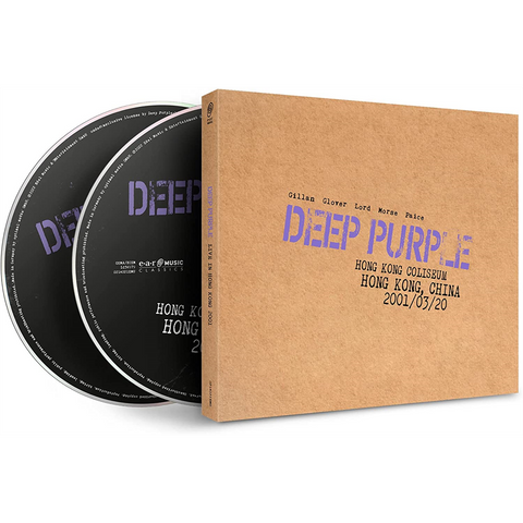 DEEP PURPLE - LIVE IN HONG KONG 2001 (2022 - 2CD)