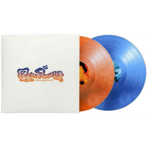 FRAH QUINTALE - BANZAI (2LP - BLU & ARANCIO | POSTER - 2021)