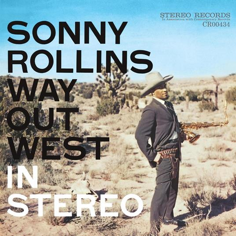 SONNY ROLLINS - WAY OUT WEST (LP - REM24 - 1957)