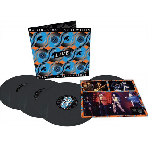 THE ROLLING STONES - STEELS WHEELS LIVE (4LP - 2020)