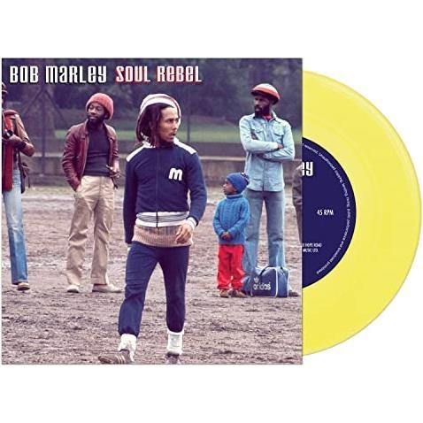 BOB MARLEY & THE WAILERS - SOUL REBEL (7" - GIALLO - 2024)