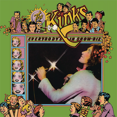 THE KINKS - EVERYBODY'S IN SHOW-BIZ (2LP – REM22 – 1972)
