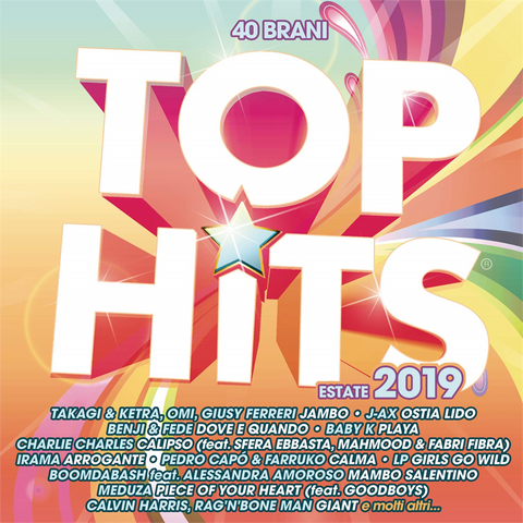 TOP HITS - ESTATE 2019 (2CD)