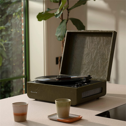GIRADISCHI VALIGETTA CROSLEY MERCURY - COLORE VERDE | BLUETOOTH IN & OUT