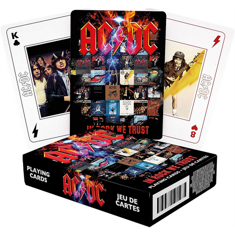 AC/DC - IN ROCK WE TRUST - CARTE DA GIOCO
