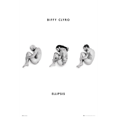 BIFFY CLYRO - ELLIPSIS COVER - 455 - POSTER