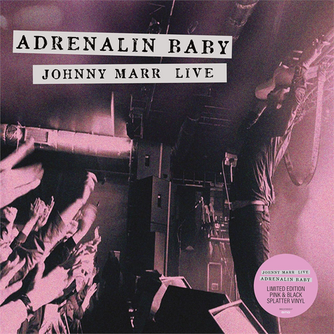 JOHNNY MARR - ADRENALIN BABY LIVE (2LP - SPLATTER - 2024)