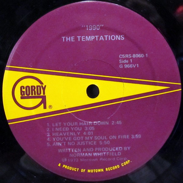 TEMPTATION - 1990 (LP - usato | US - 1973)