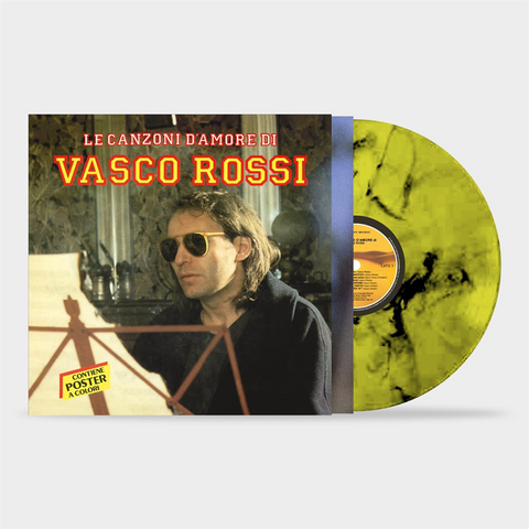 VASCO ROSSI - LE CANZONI D'AMORE DI VASCO ROSSI (LP - CLRD | REM24 - 1985)