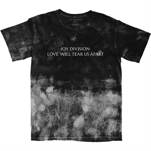 JOY DIVISION - TEAR US APART TEXT - nero