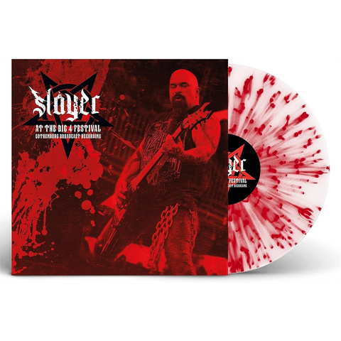 SLAYER - AT THE BIG 4 FESTIVAL [CLEAR/RED SPLATTER VINYL] (LP