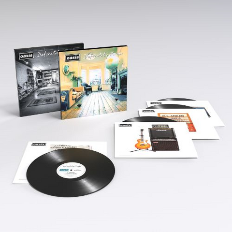 OASIS - DEFINITELY MAYBE (4LP - 30TH ANN | DELUXE | REM24 - 1994)