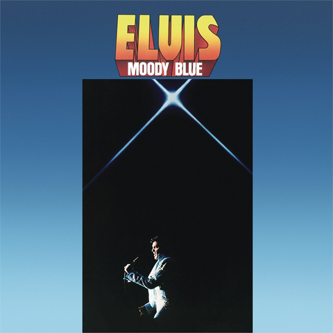 ELVIS PRESLEY - MOODY BLUE (LP - 1977 - 40TH ANN. CLEAR VINYL)