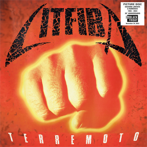 LITFIBA - TERREMOTO (LP - 30th ann | picture disc | RSD BlackFriday23 - 1993)