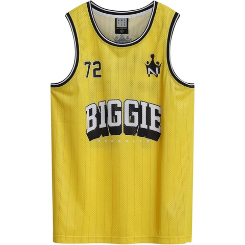 NOTORIOUS B.I.G. - NOTORIOUS B.I.G. - GIALLA - (M) - BASKETBALL JERSEY