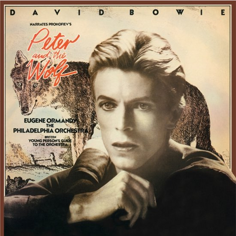 DAVID BOWIE - SOUNDTRACK - PETER THE WOLF (LP - GIALLO | REM26 - 1978)