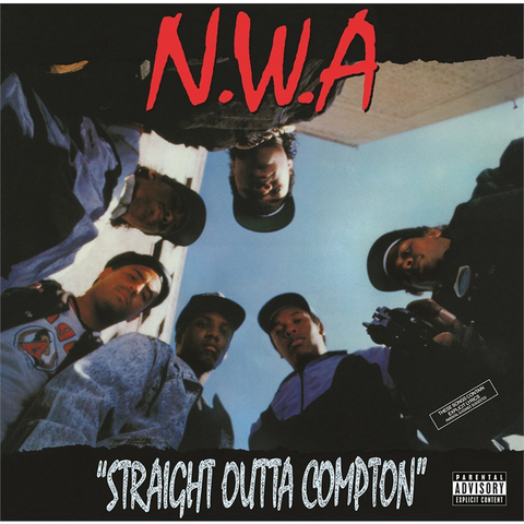 N.W.A. - STRAIGHT OUTTA COMPTON (2LP - rem13 - 1988)