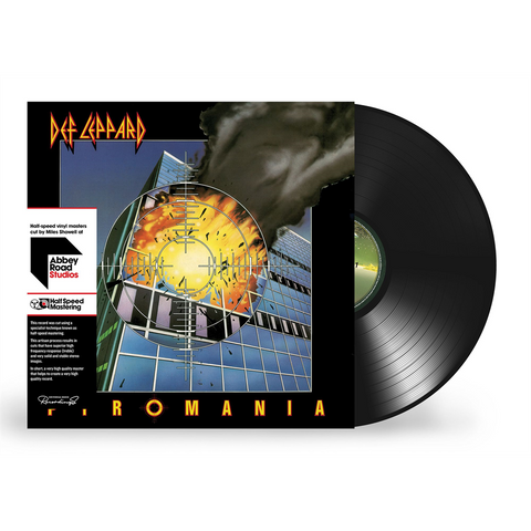 DEF LEPPARD - PYROMANIA (LP - HALF SPEED MASTER | REM24 - 1983)