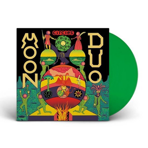 MOON DUO - CIRCLES (LP - verde | download | rem'21 - 2012)