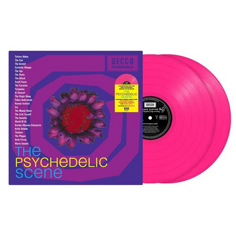 PSYCHEDELIC SCENE - ARTISTI VARI - THE PSYCHEDELIC SCENE (2LP - ROSA | COMPILATION - 2024)