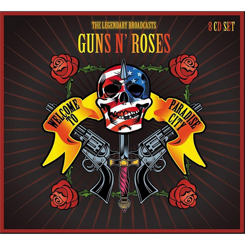 GUNS N' ROSES - WELCOME TO PARADISE CITY: LEGENDARY BROADCASTS (8CD)