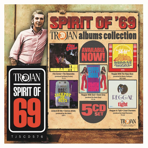 SPIRIT OF 69 - THE TROJAN ALBUM COLLECTION (5CD)