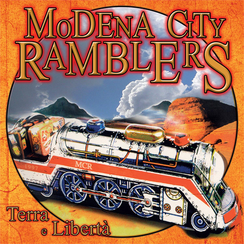 MODENA CITY RAMBLERS - TERRA E LIBERTA' (LP - clrd - 1997)