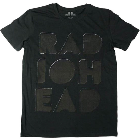 RADIOHEAD - DEBOSSED NOTE PAD - Nera - (L) - T-Shirt