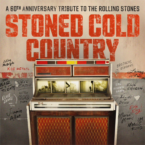 THE ROLLING STONES - TRIBUTO - STONED COLD COUNTRY (2LP - compilation - 2023)