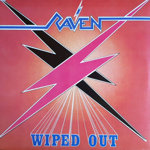 RAVEN - WIPED OUT (LP - usato - 1982)