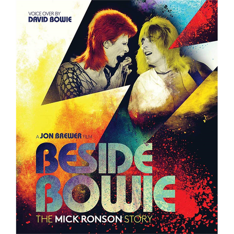 MICK RONSON - BOWIE - BESIDE BOWIE: the mick ronson story (2018 - BLURAY)