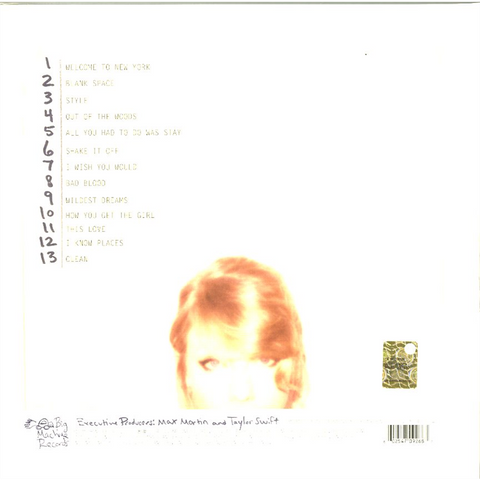 TAYLOR SWIFT - 1989 (2LP - 2014)