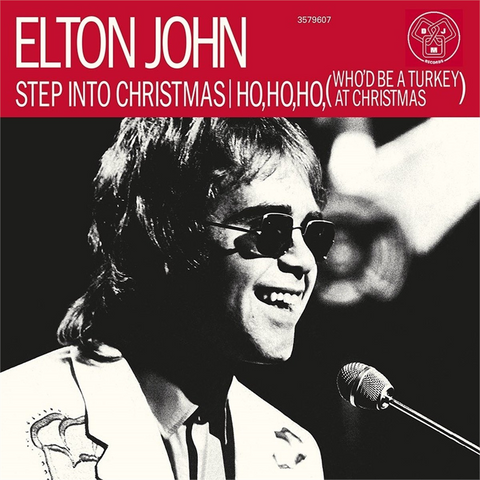 ELTON JOHN - STEP INTO CHRISTMAS (10'' - rosso | rem22 - 1974)