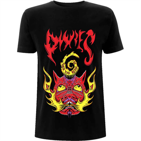 PIXIES - DEVIL SI - NERO - (L) - TSHIRT