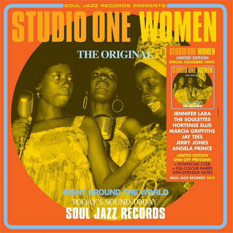 SOUL JAZZ RECORDS PRESENTS: - STUDIO ONE WOMEN (2LP - YELLOW REISSUE - 2022)